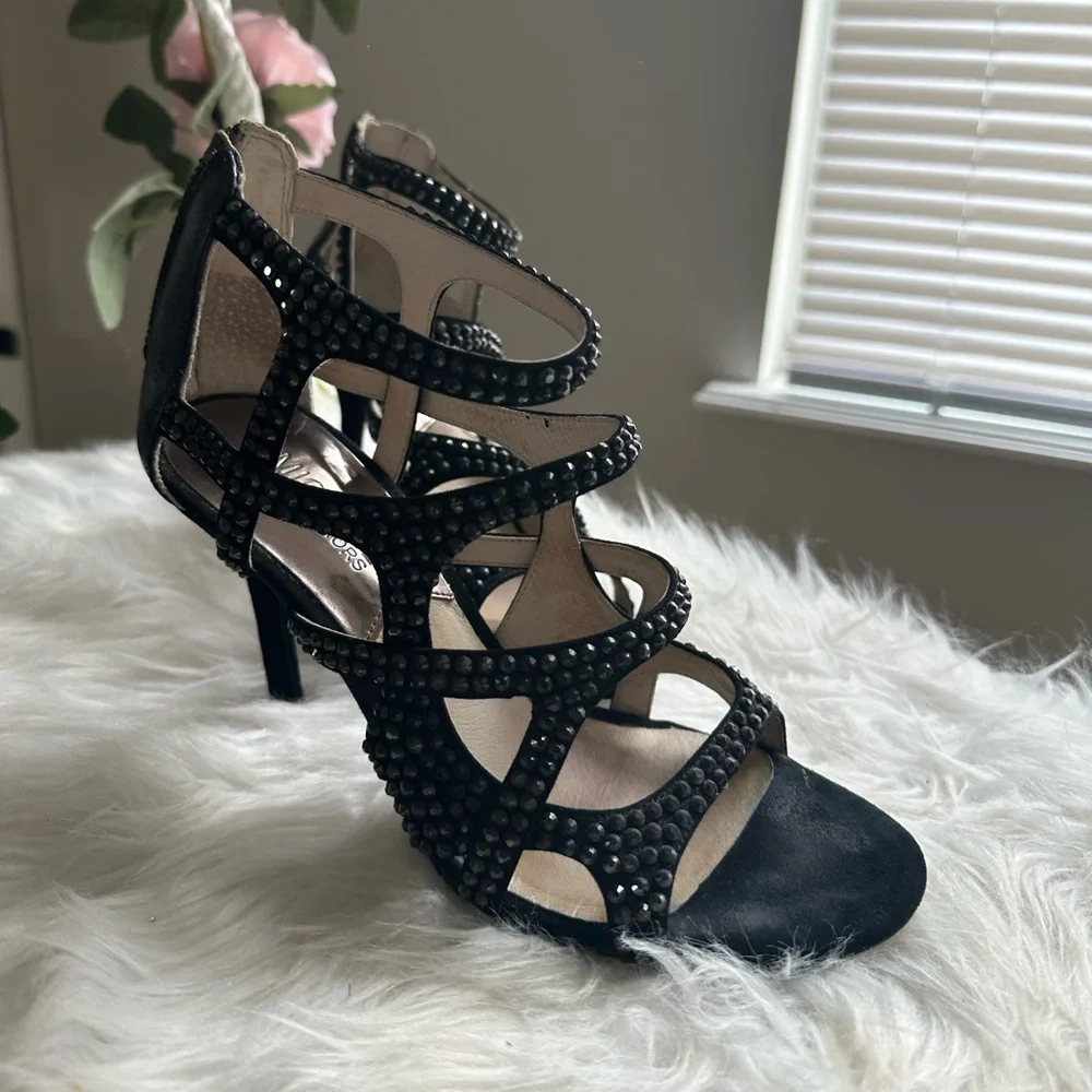 Michael Kors Shala Sandal Women's Heels Black - Picture 2 of 8